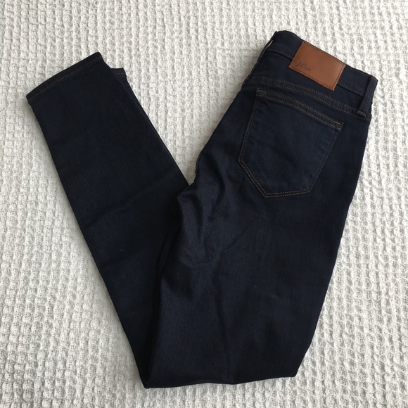 J. Crew Denim - J. Crew Toothpick Dark Wash Jeans Size 26